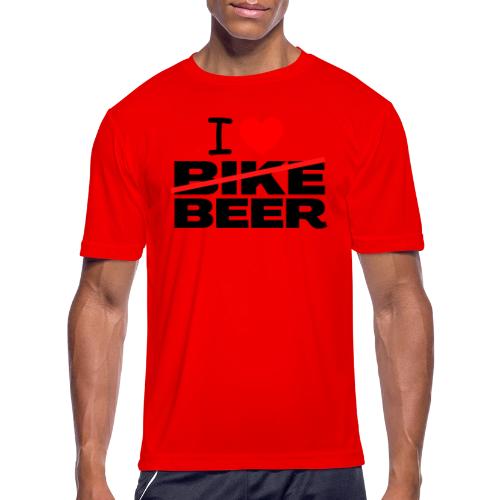 I love Bike - Men's Moisture Wicking Performance T-Shirt