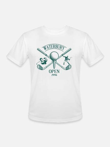 Waterbury Open - Men's Moisture Wicking Performance T-Shirt - white