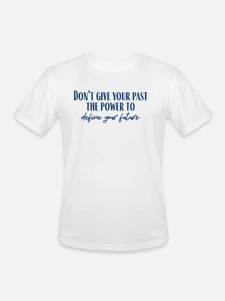 Anything New - Men's Moisture Wicking Performance T-Shirt - white