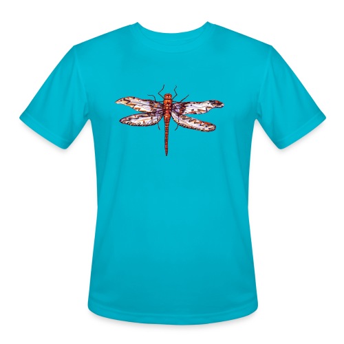 Dragonfly red - Men's Moisture Wicking Performance T-Shirt