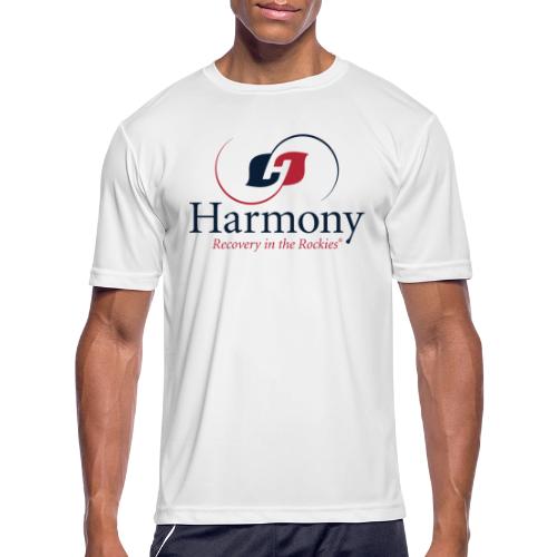 Harmony Logo - Patriotic - Men's Moisture Wicking Performance T-Shirt