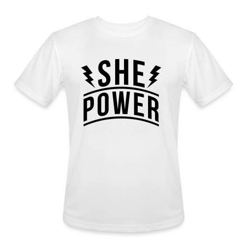 She Power - Men's Moisture Wicking Performance T-Shirt