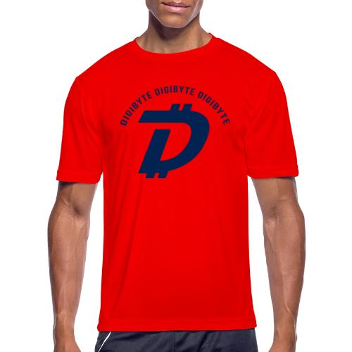 digibyte - Men's Moisture Wicking Performance T-Shirt