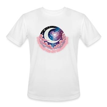 You Had Me At Moonlight - Cute Valentine - Men's Moisture Wicking Performance T-Shirt - white - Front - Jackson (183cm)