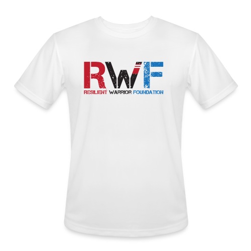 RWF Black - Men's Moisture Wicking Performance T-Shirt
