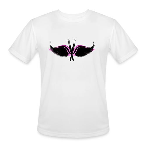 Lash Tweezer Wings black - Men's Moisture Wicking Performance T-Shirt