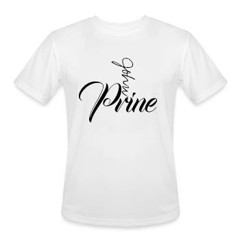 John Prine - Men's Moisture Wicking Performance T-Shirt - white - Front - Jackson (183cm)