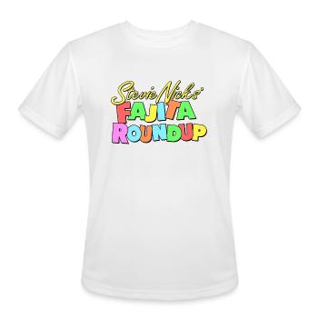 Stevie Nicks Fajita Roundup Logo Only Snl By Kelly - Men's Moisture Wicking Performance T-Shirt - white - Front - Jackson (183cm)