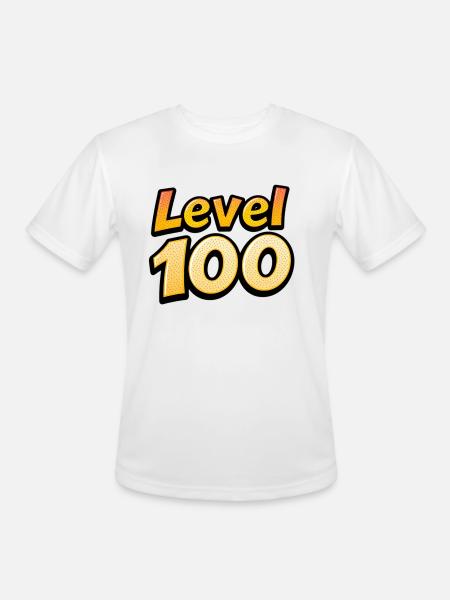 Level 100 - Men's Moisture Wicking Performance T-Shirt - white
