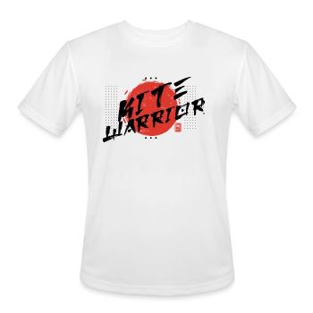 Oriental Brush Kite Warrior - Men's Moisture Wicking Performance T-Shirt - white - Front - Jackson (183cm)