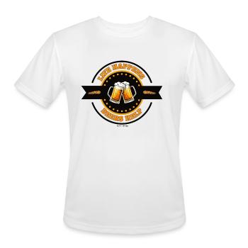 Beer - Men's Moisture Wicking Performance T-Shirt - white - Front - Jackson (183cm)