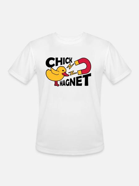 Casanova chick magnet womanizer - Men's Moisture Wicking Performance T-Shirt - white