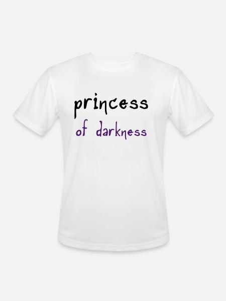 Princess of Darkness - Men's Moisture Wicking Performance T-Shirt - white