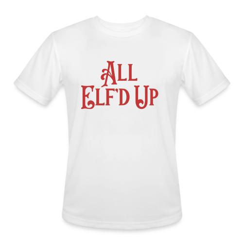 All Elf'd Up in Red - Men's Moisture Wicking Performance T-Shirt
