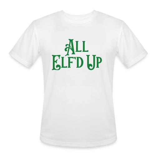 All Elf'd Up in Green - Men's Moisture Wicking Performance T-Shirt
