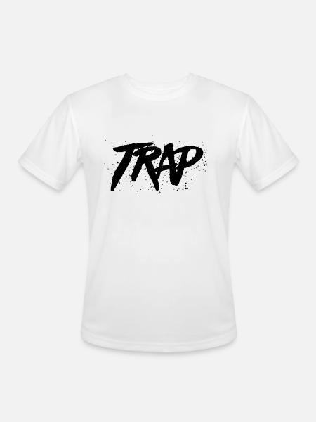 trap - Men's Moisture Wicking Performance T-Shirt - white