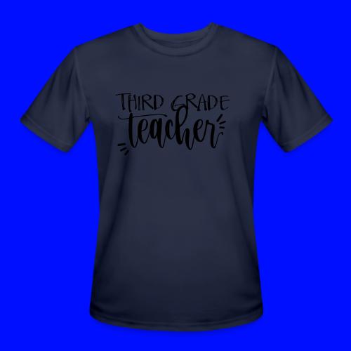 Third Grade Teacher T-Shirts - Men's Moisture Wicking Performance T-Shirt