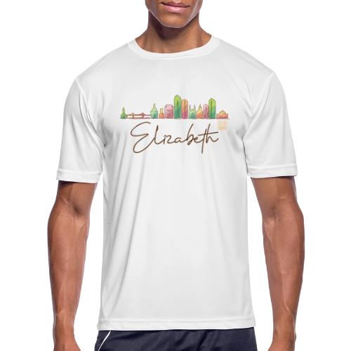 Elizabeth Skyline 04 - Men's Moisture Wicking Performance T-Shirt