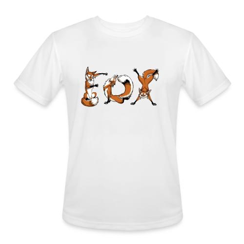 YOGA Foxes - Men's Moisture Wicking Performance T-Shirt