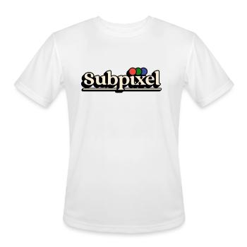 Series Screen Tv - Men's Moisture Wicking Performance T-Shirt - white - Front - Jackson (183cm)