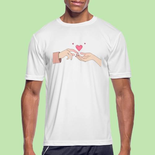Valentine’s Touch - Men's Moisture Wicking Performance T-Shirt