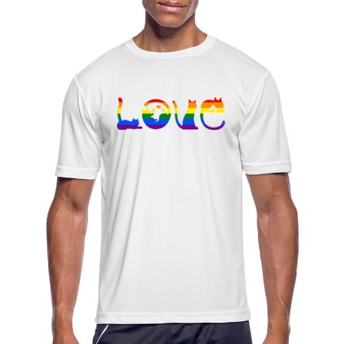 Love - Men's Moisture Wicking Performance T-Shirt