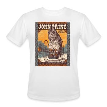 John Prine - Men's Moisture Wicking Performance T-Shirt - white - Front - Jackson (183cm)