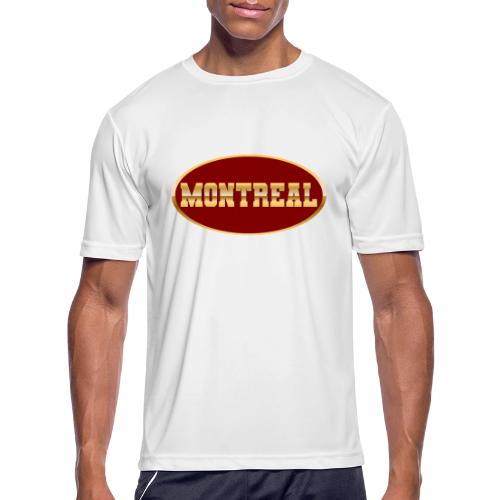 Montreal in Gold - Men's Moisture Wicking Performance T-Shirt