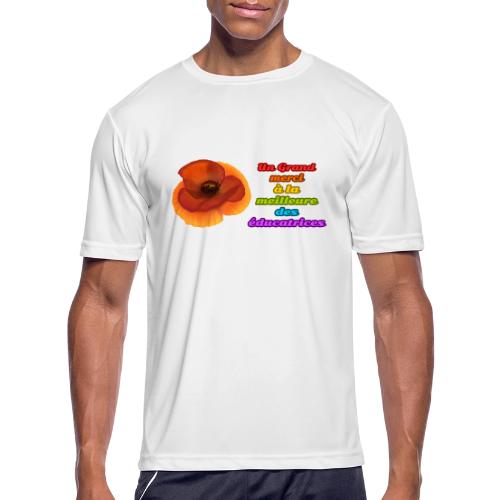 Thank you to the best educator - Men's Moisture Wicking Performance T-Shirt