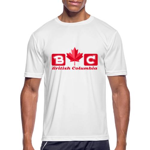 British Columbia, province of Canada - Men's Moisture Wicking Performance T-Shirt