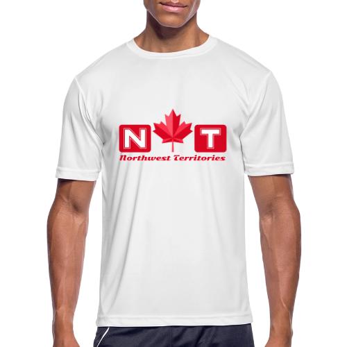 Canada: Northern Identity Emblem - Men's Moisture Wicking Performance T-Shirt