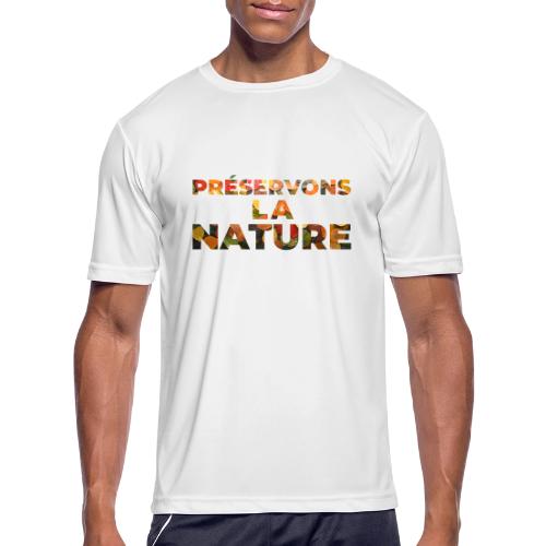 Preserving nature - Men's Moisture Wicking Performance T-Shirt