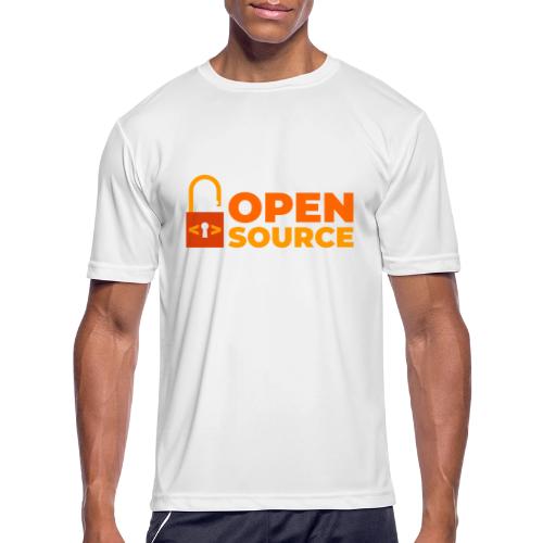 Open Source: Code is Freedom - Men's Moisture Wicking Performance T-Shirt