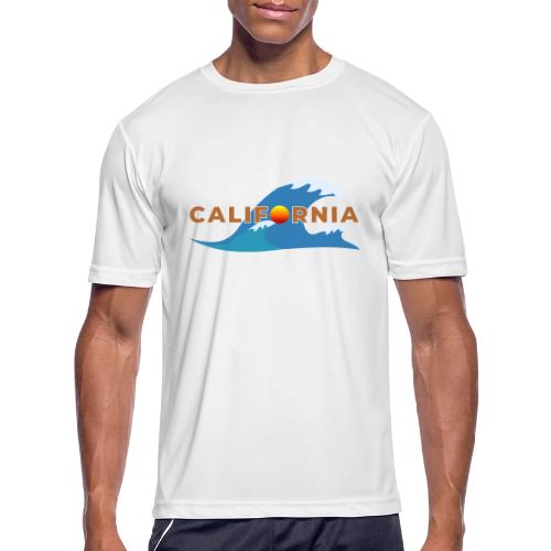 Blue Wave California - Men's Moisture Wicking Performance T-Shirt