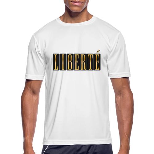 Golden Freedom - Men's Moisture Wicking Performance T-Shirt