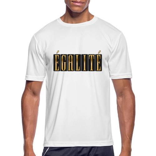Égalité Dorée - Men's Moisture Wicking Performance T-Shirt