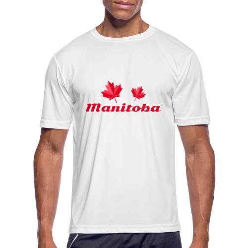 Manitoba, province of Canada - Men's Moisture Wicking Performance T-Shirt