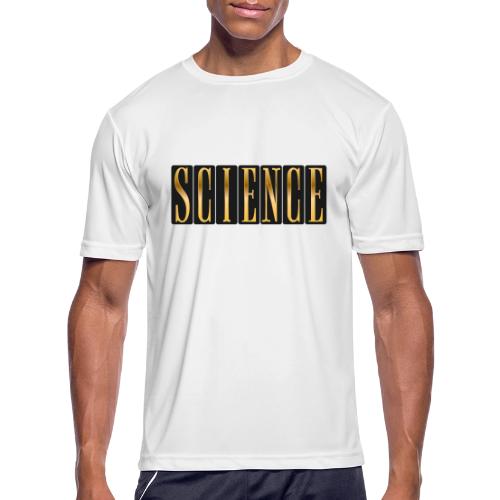 Science: Think. Test. Repeat. - Men's Moisture Wicking Performance T-Shirt