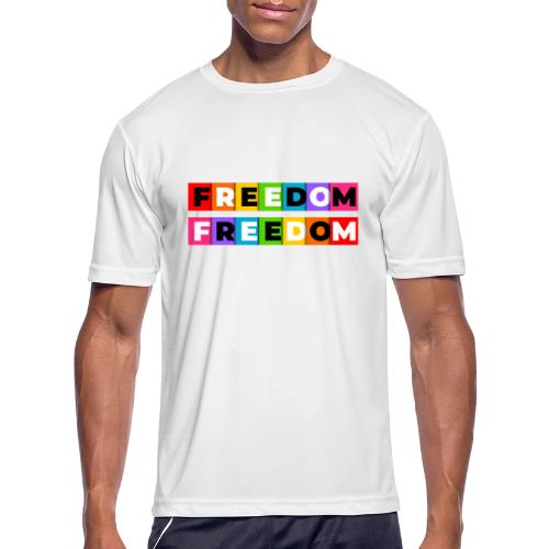 Freedom in Color - Men's Moisture Wicking Performance T-Shirt