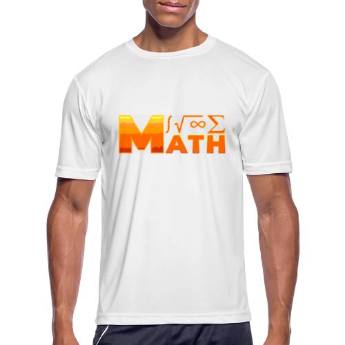 Math: The Language of Logic - Men's Moisture Wicking Performance T-Shirt