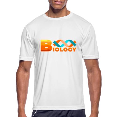 Biology: Life Unfolded - Men's Moisture Wicking Performance T-Shirt