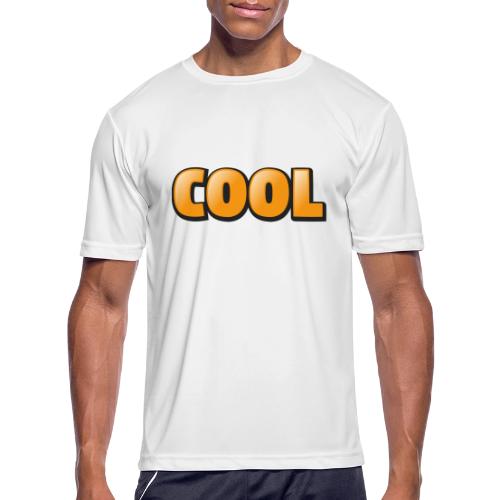 Cool 3D Word Design – Bold Chill Style - Men's Moisture Wicking Performance T-Shirt