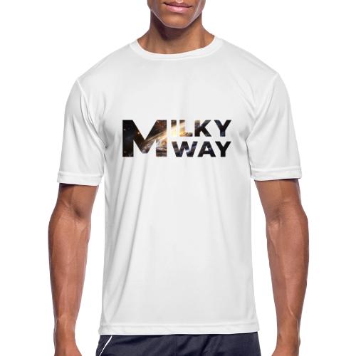 Milky Way Magic - Men's Moisture Wicking Performance T-Shirt