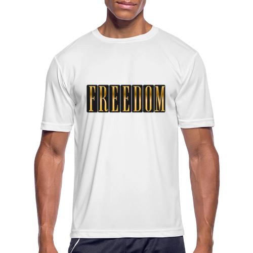 Freedom Shines - Men's Moisture Wicking Performance T-Shirt