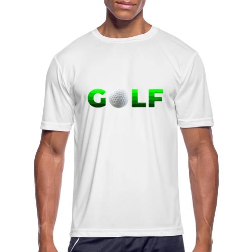 Golf Precision Wordmark - Men's Moisture Wicking Performance T-Shirt