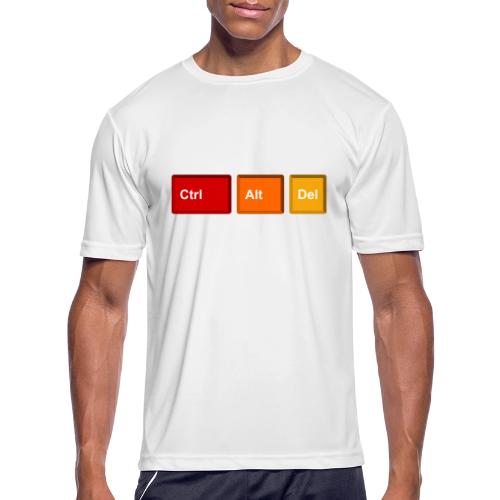 CTRL + ALT + DEL - Men's Moisture Wicking Performance T-Shirt