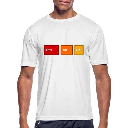 CTRL + ALT + DEL - Men's Moisture Wicking Performance T-Shirt
