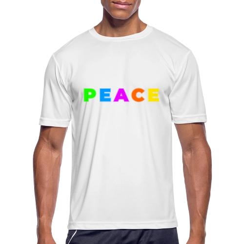 Peace in Every Color - Men's Moisture Wicking Performance T-Shirt