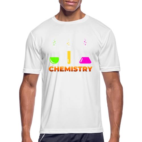 Chemistry: Elements in Motion - Men's Moisture Wicking Performance T-Shirt