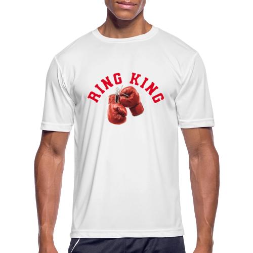 Boxing: Ring King Glory - Men's Moisture Wicking Performance T-Shirt